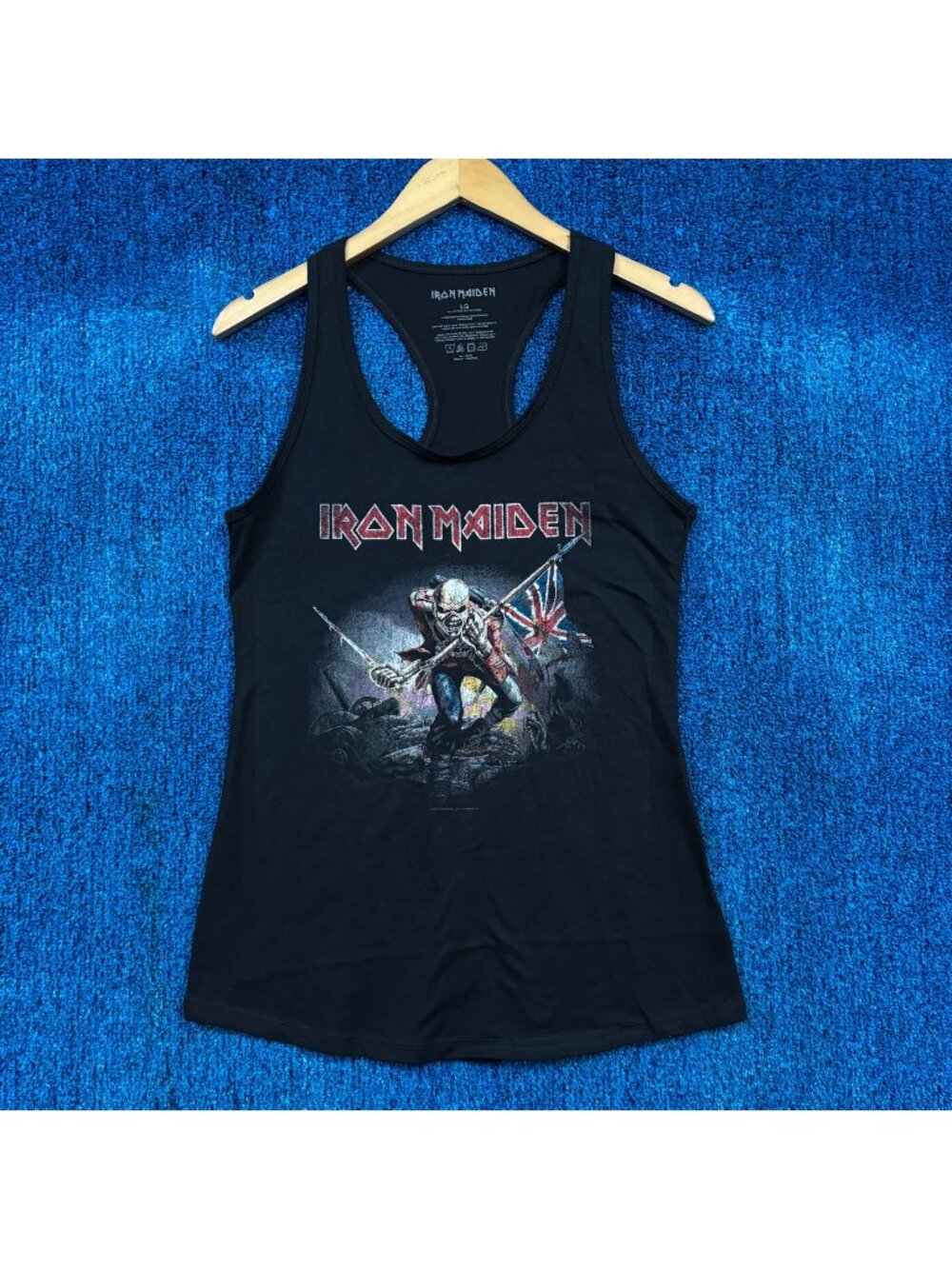 Iron Maiden "Self Titled" Graphic Tank Top Size Large
